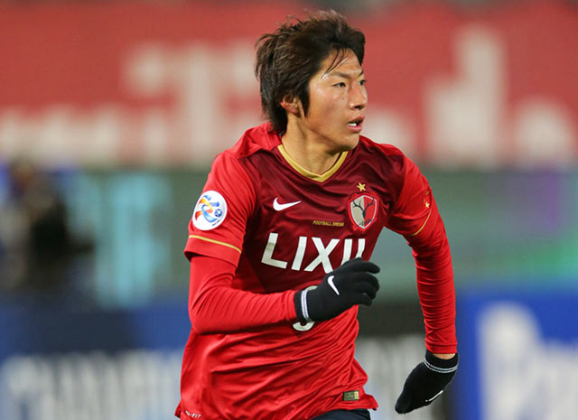 【ＡＣＬ２０１５ GS MD1 鹿島vsＷＳＷ】68分にボレーシュートで同点ゴールを決めた土居（8/10）