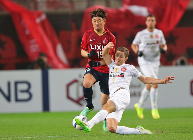 【ＡＣＬ２０１５ GS MD1 鹿島vsＷＳＷ】前線でタイトなマークを受けた高崎（4/10）