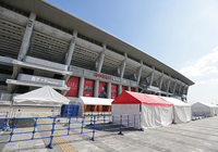 【ＦＸＳＣ２０１５ Ｇ大阪 前日練習】晴天に恵まれた日産スタジアム（２３／２３）