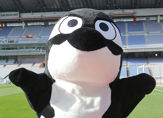 【ＦＸＳＣ２０１５　マスコットの活動】総選挙第10位のグランパスくん（名古屋）（１１／１６）