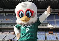 【ＦＸＳＣ２０１５　マスコットの活動】総選挙第7位のガンズくん（松本）（８／１６）