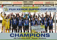 【ＦＸＳＣ２０１５ Ｇ大阪vs浦和】見事に勝利を収め、歓喜の瞬間を迎えたＧ大阪の選手たち（１／３０）