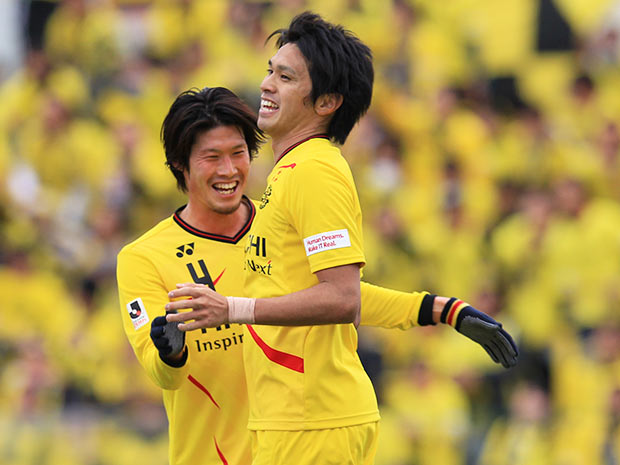 【２０１３シーズン開幕戦プレイバック 柏vs川崎Ｆ】試合を決定づける3点目を決めた工藤（柏）（９／９）