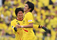 【２０１３シーズン開幕戦プレイバック 柏vs川崎Ｆ】試合を決定づける3点目を決めた工藤（柏）（９／９）