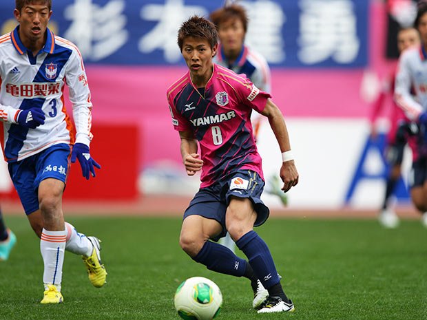 【２０１３シーズン開幕戦プレイバック Ｃ大阪vs新潟】終盤の88分に決勝点を決めた柿谷（Ｃ大阪）（４／９）