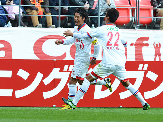 【２０１３シーズン開幕戦プレイバック 名古屋vs磐田】貴重な同点ゴールを決めた山田（磐田）（２／９）