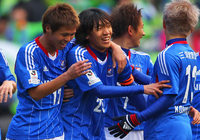 【２０１３シーズン開幕戦プレイバック 横浜ＦＭvs湘南】大量得点の口火を切った中村（横浜ＦＭ）（１／９）