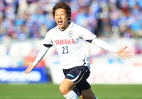 【２０１１シーズン開幕戦プレイバック 甲府vs磐田】81分に貴重な決勝点を挙げた山本（磐田）（３／９）