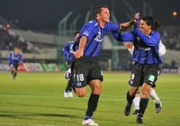 【２００７シーズン開幕戦プレイバック Ｇ大阪vs大宮】試合終了間際の88分に決勝点を奪ったバレー（左：Ｇ大阪）（７／９）