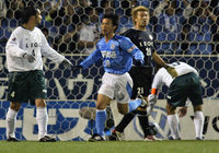 【２００４シーズン開幕戦プレイバック 磐田vs東京Ｖ】2得点で勝利の立役者となった藤田（磐田）（８／８）