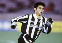 【２００１シーズン開幕戦プレイバック 横浜ＦＭvs神戸】延長前半に決勝点を奪った布部（神戸）（５／８）