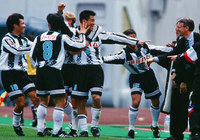 【１９９８シーズン開幕戦プレイバック 名古屋vs神戸】2得点を挙げた金（神戸）（１／９）