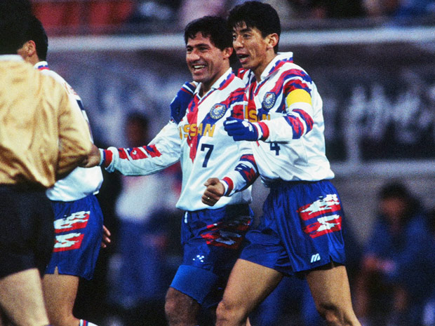 【１９９５シーズン開幕戦プレイバック 鹿島vs横浜Ｍ】メディナベージョ（横浜Ｍ）が2ゴールの活躍（５／７）