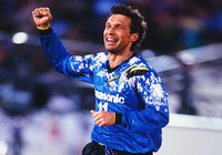 【１９９５シーズン開幕戦プレイバック Ｇ大阪vs名古屋】勝越しゴールを決めたプロタソフ（Ｇ大阪）（１／７）