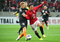 【ＡＣＬ２０１５ GS MD2 浦和vsブリスベンロアー】興梠（浦和）は相手ゴールに迫るも得点ならず（8/10）