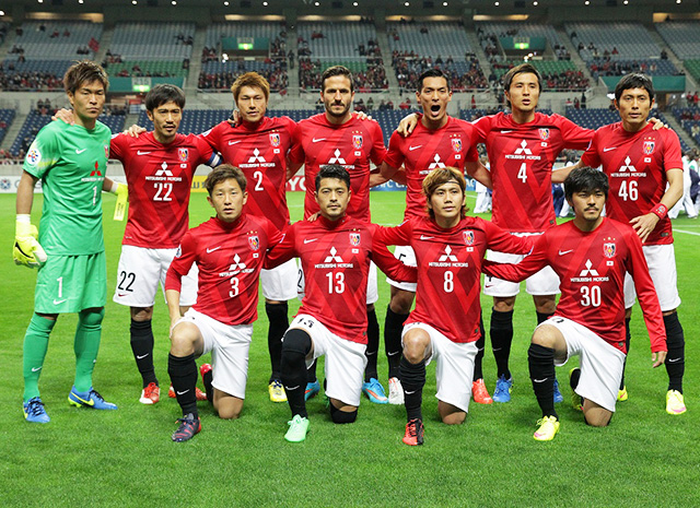 【ＡＣＬ２０１５ GS MD2 浦和vsブリスベンロアー】浦和のスターティングイレブン（2/10）