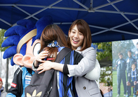 【明治安田Ｊ１ １ｓｔ 第1節 Ｇ大阪vsFC東京】Ｇ大阪サポーターとＪリーグ女子マネ 佐藤美希さん（6/15）