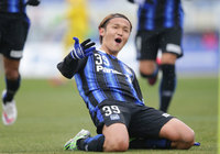 【明治安田Ｊ１ １ｓｔ 第1節 Ｇ大阪vsFC東京】リードを広げるPKを決めた宇佐美（G大阪）（4/15）