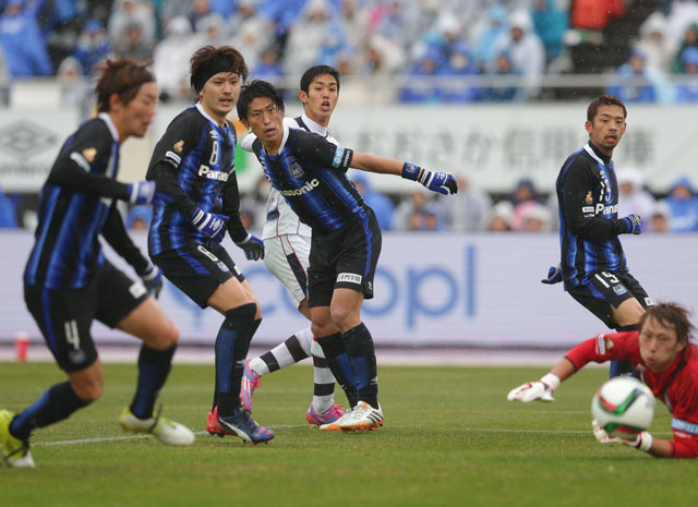 【明治安田Ｊ１ １ｓｔ 第1節 Ｇ大阪vsFC東京】追撃のゴールを決めた武藤（FC東京）（3/15）