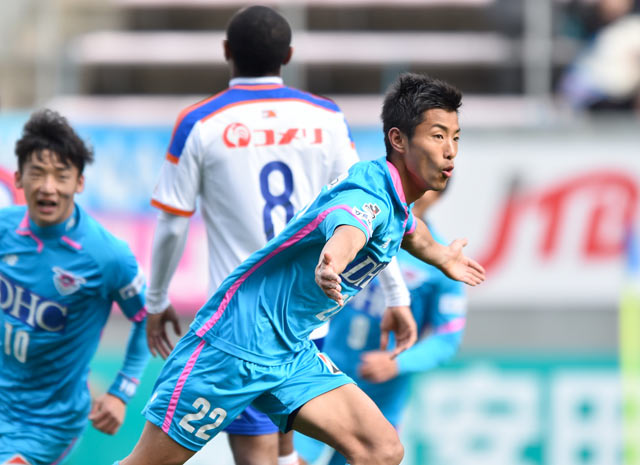 【明治安田Ｊ１ １ｓｔ 第1節 鳥栖vs新潟】決勝ゴールを決めた池田（鳥栖）（3/5）