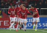 【明治安田Ｊ１ １ｓｔ 第1節 湘南vs浦和】勝ち越しゴールを決めた宇賀神(浦和）（2/15）