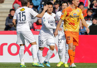 【明治安田Ｊ１ １ｓｔ 第1節 清水vs鹿島】69分に同点ゴールを決めた遠藤（鹿島）（5/15）