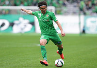 【明治安田Ｊ２ 第1節 東京ＶvsＣ大阪】シュートを打つ新加入のブルーノ コウチーニョ（東京Ｖ）（3/3）