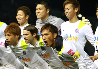 【明治安田Ｊ１ １ｓｔ 第2節 松本vs広島】試合前の記念撮影（広島）（10/15）