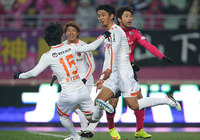 【明治安田Ｊ２ 第2節 Ｃ大阪vs大宮】試合終盤に同点ゴールを決めた河本（大宮）（2/3）