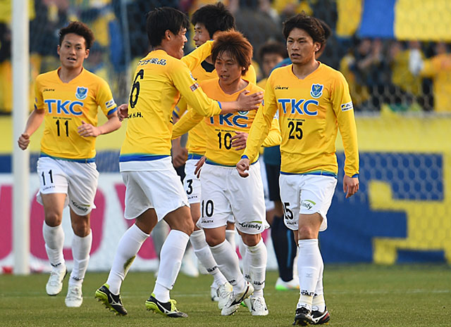 【明治安田Ｊ２ 第2節 横浜FCvs栃木】同点ゴールを決め、チームに貢献した杉本（栃木）（2/3）