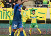 【明治安田Ｊ２ 第2節 千葉vs水戸】FKから追加点を決めた金井（千葉）（2/3）