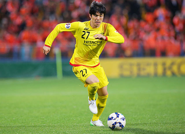 【ＡＣＬ２０１５ GS MD3 柏vs山東魯能】右サイドから好機を演出したキム チャンス（柏）（3/10）