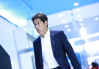 【ＹＮＣ 予選リーグ 第1節 川崎Ｆvs名古屋】試合会場入りする西野朗監督（名古屋）（3/15）