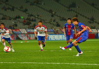 【ＹＮＣ 予選リーグ 第1節 FC東京vs新潟】自ら得たPKを決めた林（FC東京）（4/5）