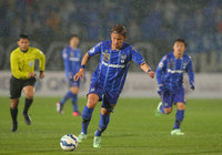 【ＡＣＬ２０１５ GS MD3 Ｇ大阪vsブリーラム】先制点に繋がるシュートを放った宇佐美（Ｇ大阪）（3/10）