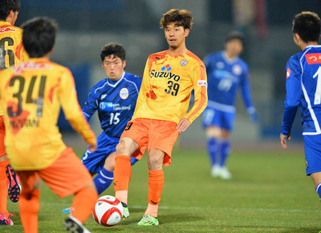 【ＹＮＣ 予選リーグ 第1節 山形vs清水】52分に同点ゴールを奪った白崎（清水）（3/5）