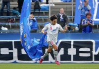 【明治安田Ｊ３ 第2節 YS横浜vs町田】今季初ゴールとなるPKを決めた鈴木孝（町田）（1/2）