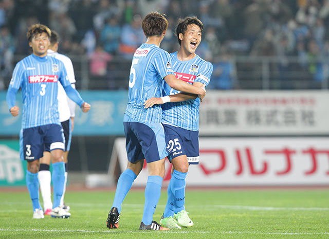 【明治安田Ｊ２ 第3節 讃岐vs磐田】磐田の猛攻をしのぎ、ホームで今季2戦2勝の讃岐（3/3）