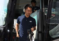 【明治安田Ｊ１ １ｓｔ 第3節 横浜FMvs鳥栖】バスを降りて会場に入る豊田（鳥栖）（6/15）