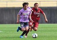 【明治安田Ｊ３ 第2節 藤枝vs琉球】枝本（藤枝）と藤井（琉球）のマッチアップ（2/2）