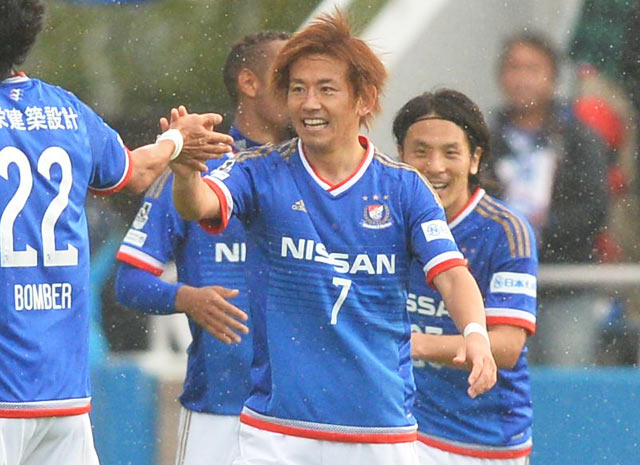 【明治安田Ｊ１ １ｓｔ 第3節 横浜FMvs鳥栖】今季初勝利を呼び込む決勝点を決めた兵藤（横浜FM）（15/15）