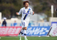 【明治安田Ｊ１ １ｓｔ 第3節 甲府vsＧ大阪】待望の先制点をもたらした阿部（Ｇ大阪）（2/5）