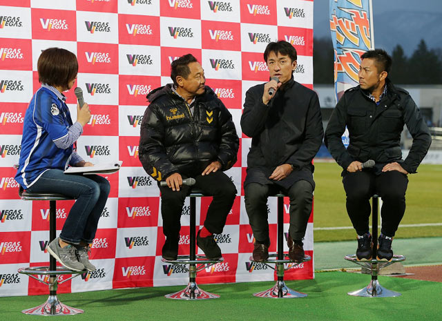 【明治安田Ｊ１ １ｓｔ 第3節 山形vs川崎Ｆ】松木安太郎氏、山口素弘氏、前園真聖氏らによるトークショー（7/15）