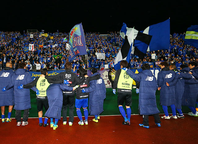 【明治安田Ｊ１ １ｓｔ 第3節 山形vs川崎Ｆ】待望の今季初勝利に沸いた山形のファン・サポーター（15/15）