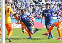 【ＹＮＣ 予選リーグ 第2節 横浜FMvs清水】CKから2点目を蹴り込んだファビオ（横浜FM）（5/5）