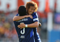 【ＹＮＣ 予選リーグ 第2節 横浜FMvs清水】追加点につながるCKのキッカーを務めた兵藤（横浜FM）（4/5）