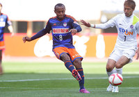 【ＹＮＣ 予選リーグ 第2節 新潟vs広島】シュートがバーを直撃したレオ シルバ（3/5）