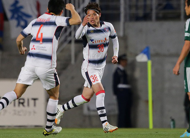 【ＹＮＣ 予選リーグ 第2節 松本vsFC東京】56分に同点ゴールを決めた東（FC東京）（4/5）