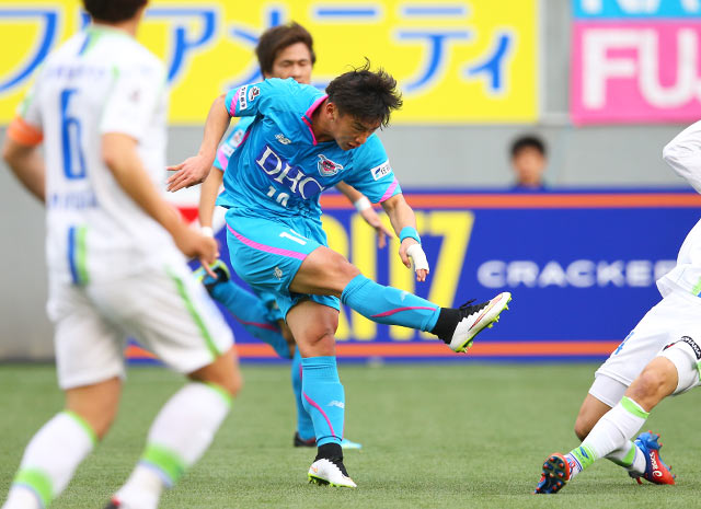 【ＹＮＣ 予選リーグ 第2節 鳥栖vs湘南】アグレッシブな動きで5本のシュートを放った金（鳥栖）（4/5）