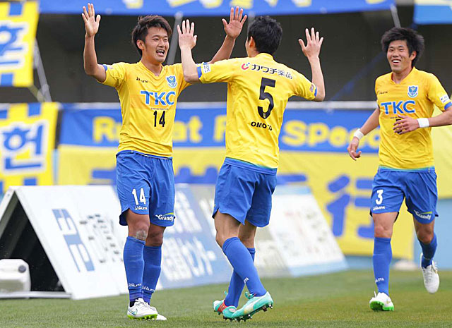 【明治安田Ｊ２ 第4節 栃木vs徳島】貴重な追加点をあげた阪野（栃木）（2/3）